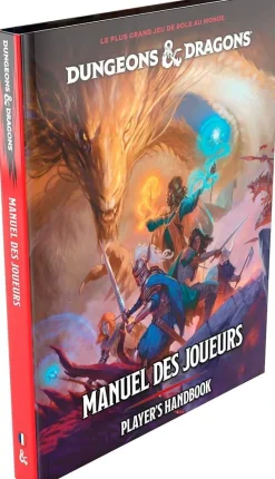 Wizards of the Coast 2024 Manuel des Joueurs HC* Regelbøker