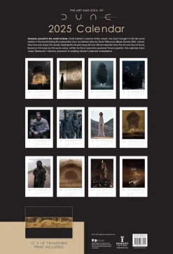 Insights 2025 The Art and Soul of Dune Poster Wall Calendar* Kalendere