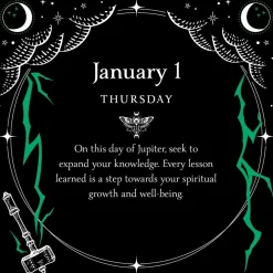Barbara Meiklejohn-Free Kropp, Sinn, & Sjel|Kalendere^2026 Witch's Calendar: Daily Magick