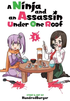 HundredBurger A Ninja and an Assassin Under One Roof Vol. 1* Nyheter|Komedie