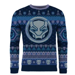 Marvel Julepynt^AAA Black Panther Christmas Jumper