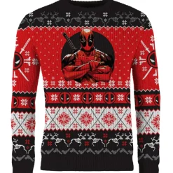 Marvel Julepynt^AAA Deadpool Christmas Jumper
