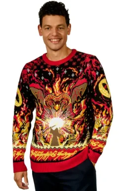 Lord of the Rings AAA Merch Balrog Christmas Jumper* Julepynt