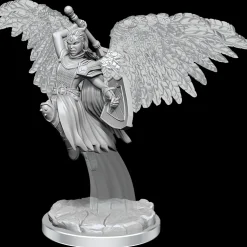 WizKids Karakterer^Aasimar Female Cleric (Wave 20) Dungeons & Dragons Nolzurs Marvelous Unpainted Miniature