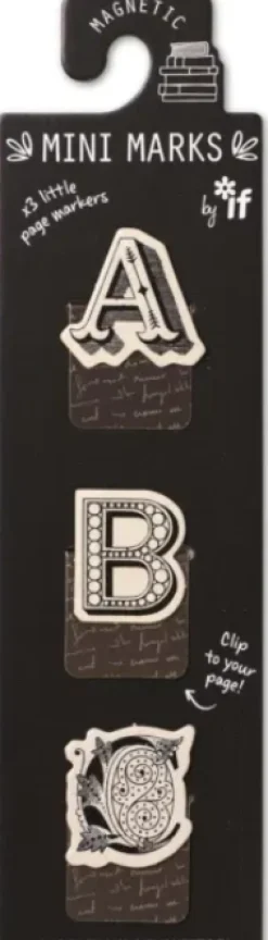 ABC - Magnetic Mini Bookmarks* Bokmerker