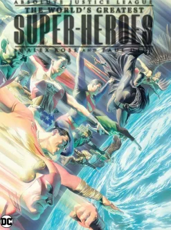 Alex Ross Absolute Justice League: The World's Greatest Super-Heroes by & Paul Dini (New Edition) HC* Krim & Mysterier
