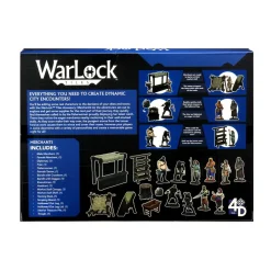 WizKids Accessory Merchants Warlock Tiles Box Set* Terreng & Tilbehør