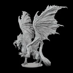 WizKids Adult Black Dragon Dungeons & Dragons Nolzurs Marvelous Unpainted Miniature* Monstere