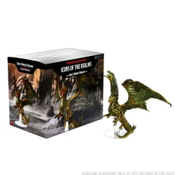 WizKids Monstere^Adult Bronze Dragon Icons of the Realms Premium Painted Miniatures Figur