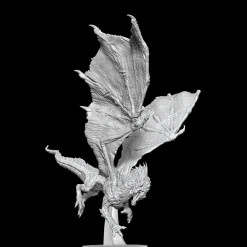 WizKids Adult Green Dragon Dungeons & Dragons Nolzurs Marvelous Unpainted Miniature* Monstere