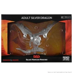 WizKids Monstere^Adult Silver Dragon Dungeons & Dragons Nolzurs Marvelous Unpainted Miniature Figur