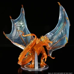 WizKids Monstere^Adult Topaz Dragon Icons of the Realms Premium Painted Miniatures