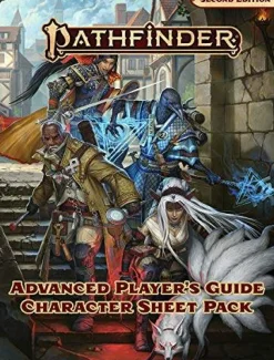 Paizo Publishing Advanced Player's Guide Character Sheet Pack* Tilbehør|Tilbehør