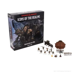WizKids Terreng & Tilbehør^Adventure in a Box Goblin Camp Icons of the Realms Premium Painted Miniatures