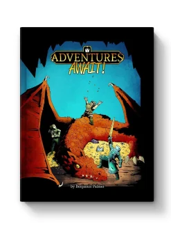 Eventyr Games Adventures Await! 5E D&D Adventure Anthology HC* Kampanjer & Eventyr
