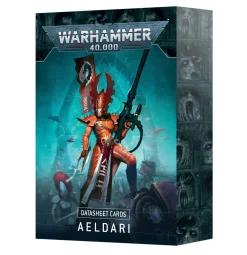 Games Workshop Aeldari: Datasheet Cards 2025* Warhammer 40,000