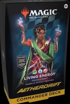 Aetherdrift Magic the Gathering Aetherdrift Living Energy Commander Deck* Commander Deck