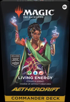 Aetherdrift Magic the Gathering Aetherdrift Living Energy Commander Deck* Commander Deck