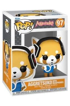 Funko POP! Sanrio Funko! Pop^Aggretsuko with Headpohones POP! Sanrio Vinyl Figure