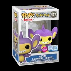 Funko POP! Games Funko! Pop^Aipom Flocked POP! Games Vinyl Figure