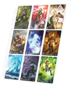 Album Pages Side-Loading 18-Pocket White Standard Size (10) Portfolio* Album, Ark & Permer