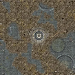 Battle Systems Kart & Battlemaps^Alien Catacombs 60 x 60 cm Gaming Mat