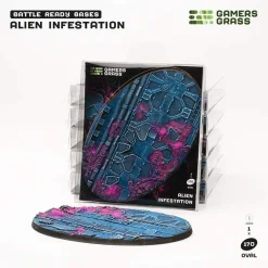Gamers Grass Basing & Modellering^Alien Infestation Bases Oval 170 mm (1)