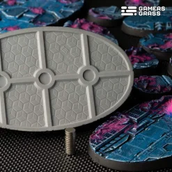 Gamers Grass Basing & Modellering^Alien Infestation Bases Oval 90 mm (2)
