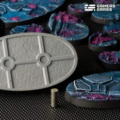 Gamers Grass Alien Infestation Bases Oval 75 mm (3)* Basing & Modellering