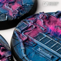 Gamers Grass Basing & Modellering^Alien Infestation Bases Round 60 mm (2)