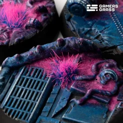 Gamers Grass Basing & Modellering^Alien Infestation Bases Round 40 mm (5)