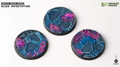 Gamers Grass Alien Infestation Bases Round 50 mm (3)* Basing & Modellering