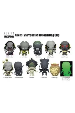 Blind boks Alien vs Predator PVC Bag Clip* Mystery Box