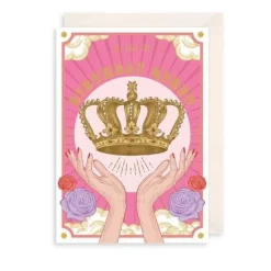 All Hail the Birthday Queen, kort 120 x 170mm* Kort, Bursdag & Anledning