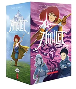 Kazu Kibuishi Samlebokser^Amulet Box set 1-8 Graphix