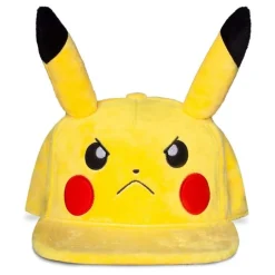 Pokémon Angry Pikachu Plush Cap* Hodeplagg