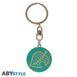 Animal Crossing Leaf Logo Keychain* Nøkkelringer
