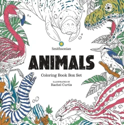 Smithsonian Institution Samlebokser^Animals a Smithsonian Coloring Book Box Set