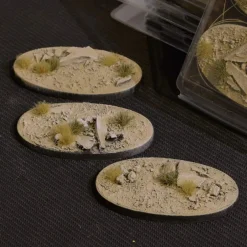 Gamers Grass Basing & Modellering^Arid Steppe Bases Oval 75 mm (3)