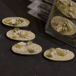 Gamers Grass Basing & Modellering^Arid Steppe Bases Oval 60 mm (4)