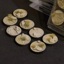 Gamers Grass Basing & Modellering^Arid Steppe Bases Round 32 mm (8)