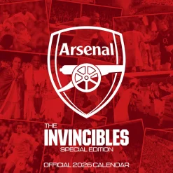 Kalendere^Arsenal Fc Legends 2026 Square Calendar