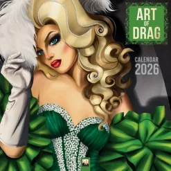 Flame Tree Studio Kalendere^Art of Drag Wall Calendar 2026 (Art Calendar)