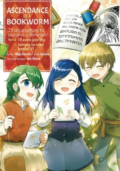 Miya Kazuki Ascendance of a Bookworm (Manga) Part 2 Volume 6* Isekai