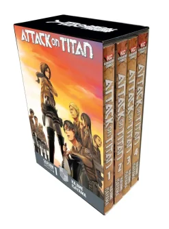 Hajime Isayama Attack On Titan|Samlebokser^Attack On Titan Season 1 Part 1 Manga Box Set