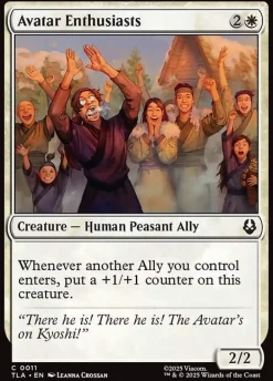 Singles (Løskort)|Singles (Løskort)^Avatar Enthusiasts (Enkeltkort)