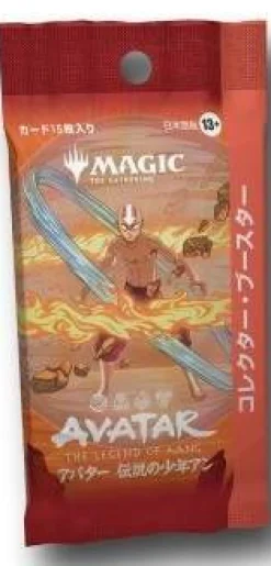 Avatar the Last Airbender Magic the Gathering Booster Pack^Avatar: The Last Airbender Collector Booster Pack (Japansk)