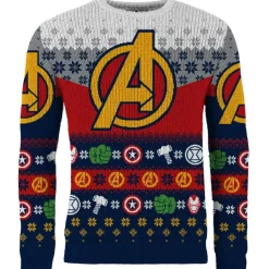 Marvel Julepynt^Avengers Christmas Jumper