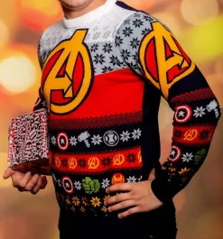 Marvel Julepynt^Avengers Christmas Jumper