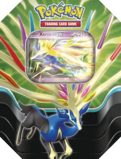 Azure Legends Xerneas EX Spring 2025 Tin Box* Pokémon Trading Card Game